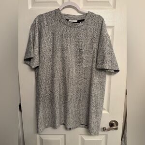 John Elliott Gray Speck Tee Shirt